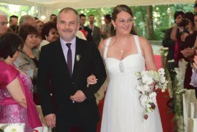 La novia y su padre