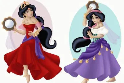 Jasmine as Esmeralda