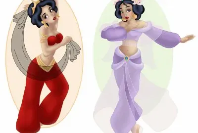 SnowWhite as Jasmine