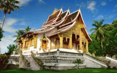 Temple Luang Prabang  Laos