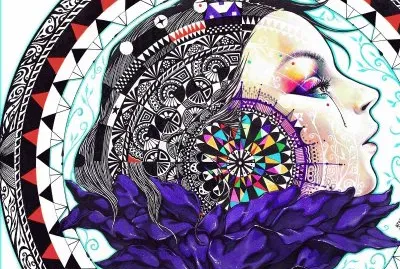 Abstract Lady