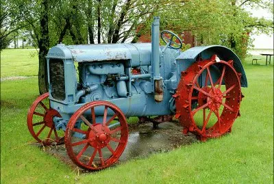 Old Tractor  Manitoba  Canada