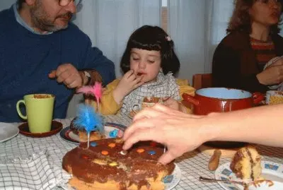Artandose de chocolate