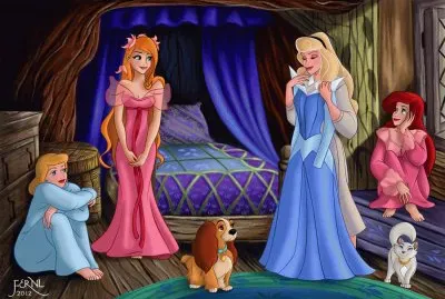Cinderella Giselle Aurora Ariel