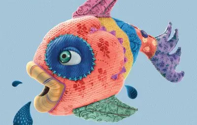 Knitted Fish