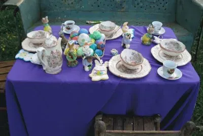 Easter Tea Table