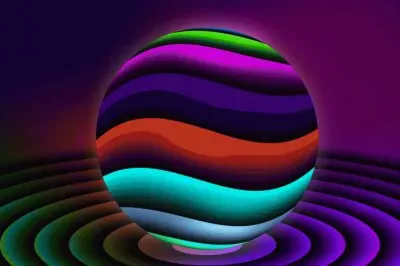 Wavy Sphere abstract
