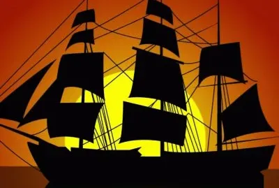 Sailing Ship silhouette