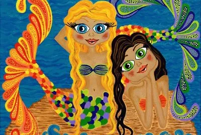 Sea Mermaid twins