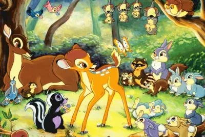 Bambi tells a story