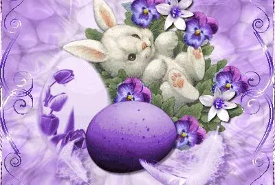 Cute Happy Easter Bunny