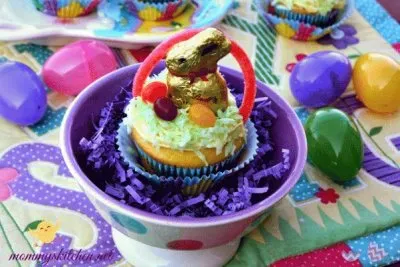 Easter Basket Cupcake