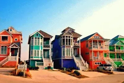 Beach Houses North Carolina  USA