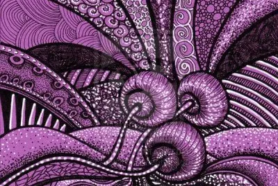 Purple art