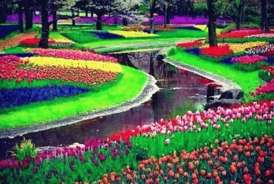 The Keukenhof  The Netherlands jigsaw puzzle