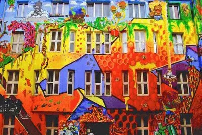 Street in Dusseldorf  Germany