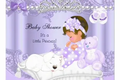 Little Princess Baby Shower Invitation