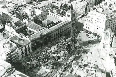 plaza de duque, palacios derribado 1968 jigsaw puzzle