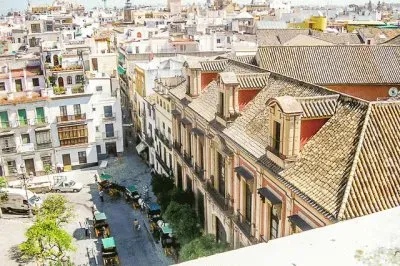 plaza de la contratacion,sevilla jigsaw puzzle