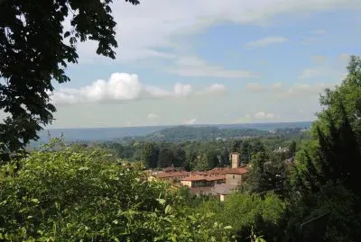 Pollone e la Serra d 'Ivrea, dalla Burcina