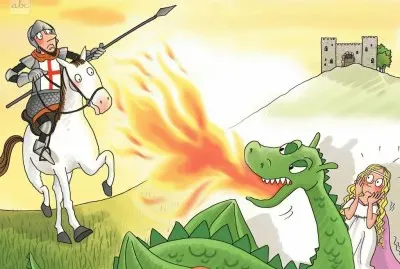 פאזל של Sant Jordi i el drac