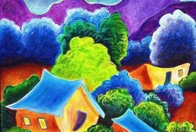 San Louis Valley  New Mexico  USA