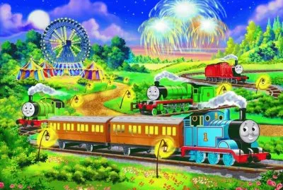 Heavy traffic on the railroad