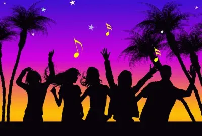 Dancing on the Beach