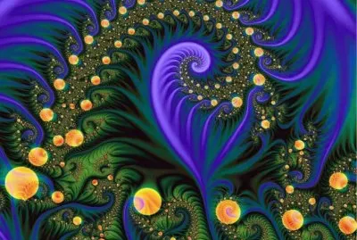 Purple and Green fractal