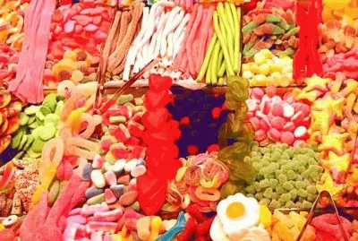 Muuuuuuchas golosinas