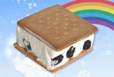 Que corte mas bueno con el arco iris