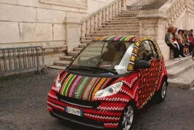 A pimpted Italian Car