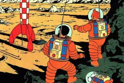 Exploradores en la Luna