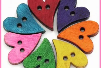 BotÃµes de Madeira