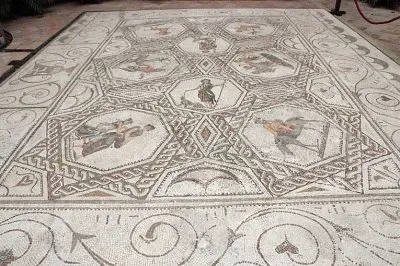 mosaico romano, p salinas jigsaw puzzle