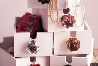 Vintage Glass Draw Pullers