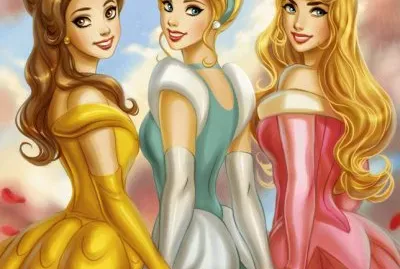 Belle Cinderella Aurora jigsaw puzzle