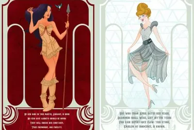 פאזל של Pocahontas Cinderella