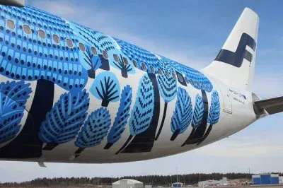 Decorated Finnair A 330
