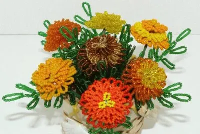 Beaded Flowers