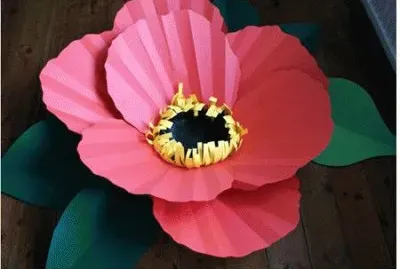 Giant paper Flower jigsaw puzzle