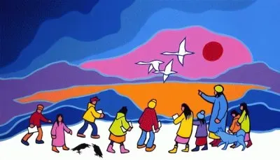 Northern education by Ted Harrison