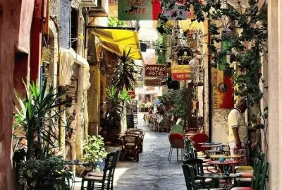 Plomari  Lesbos  Greece