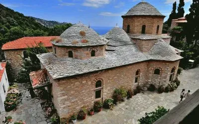 Skiatos Monastry  Virgin Mary