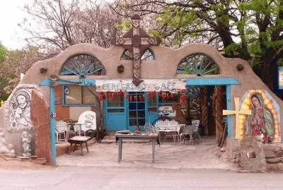Peregrino Cafe  Chimayo  New Mexico jigsaw puzzle