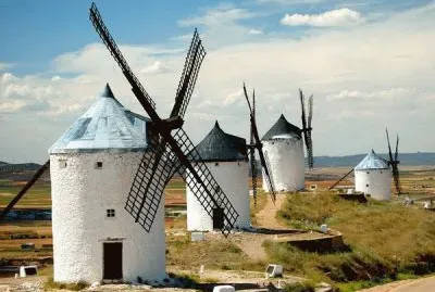 Windmills in Spain