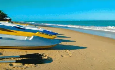 Praia de AraÃ§aÃ­pe - Arraial D 'Ajuda - Bahia jigsaw puzzle