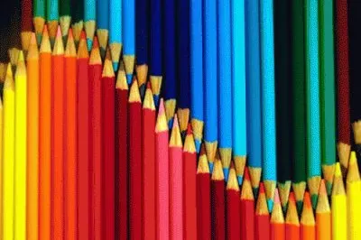 Painbow pencils
