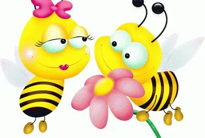Casal de abelhas
