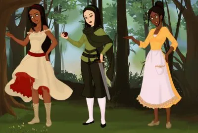 Pocahontas Mulan Tiana